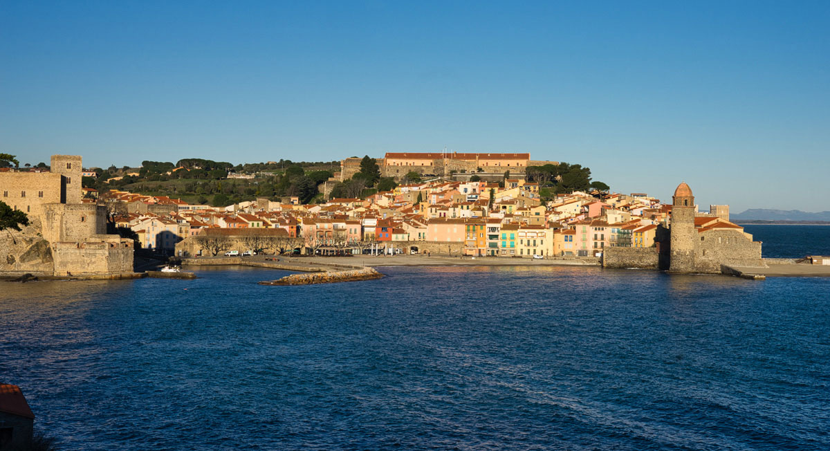 Collioure overview