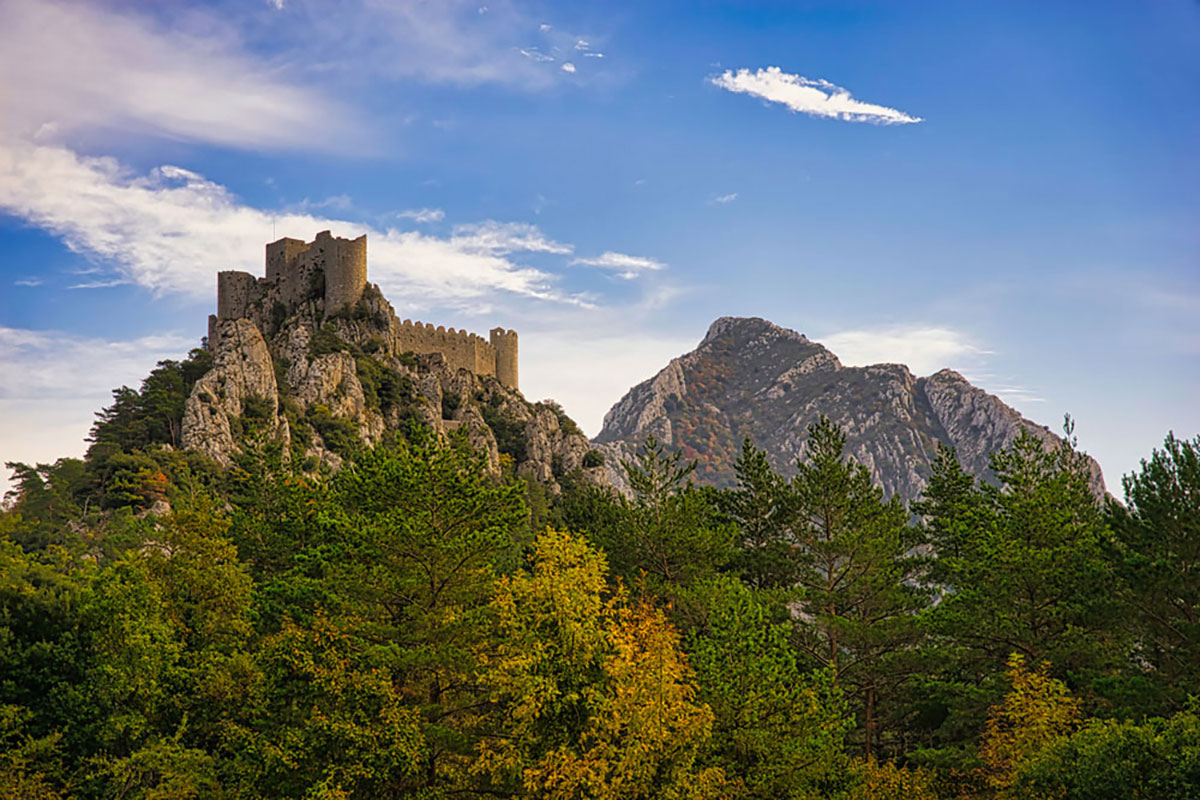 Puillaurens castle