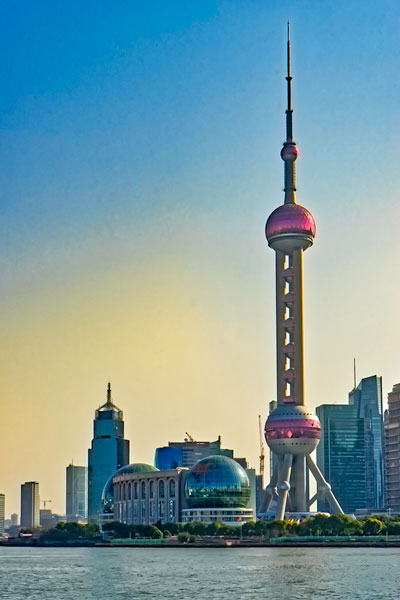 Shanghai radio tower, China